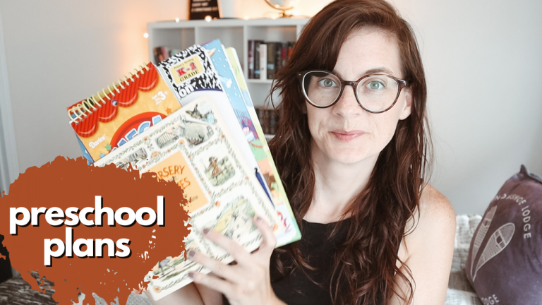 OUR PRESCHOOL PLANS - resources we are using with the three year old for preschool
