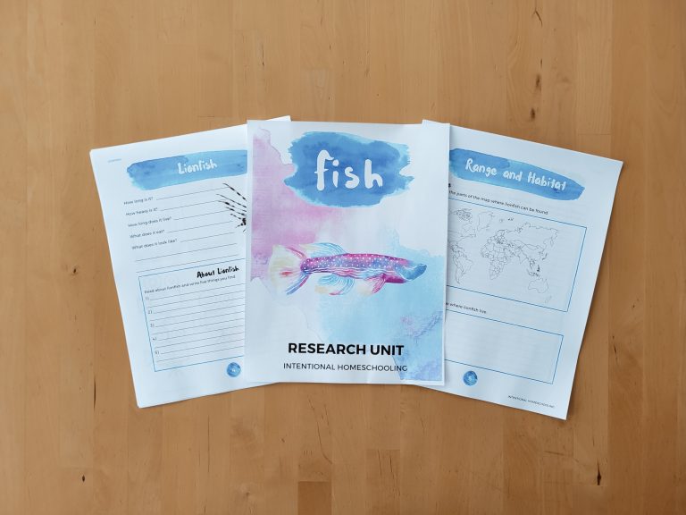 Fish Research Unit Study