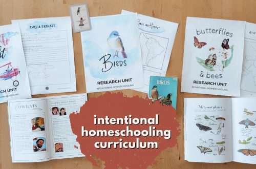 Intentional Homeschooling Curriculum - a Research Unit Study based curriculum for relaxed homeschoolers