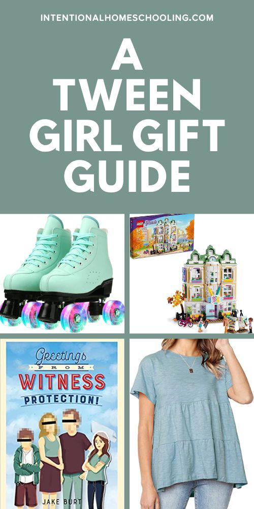 Tween Girl Gift Guide - great gift ideas for tween girls: books, clothes and more!