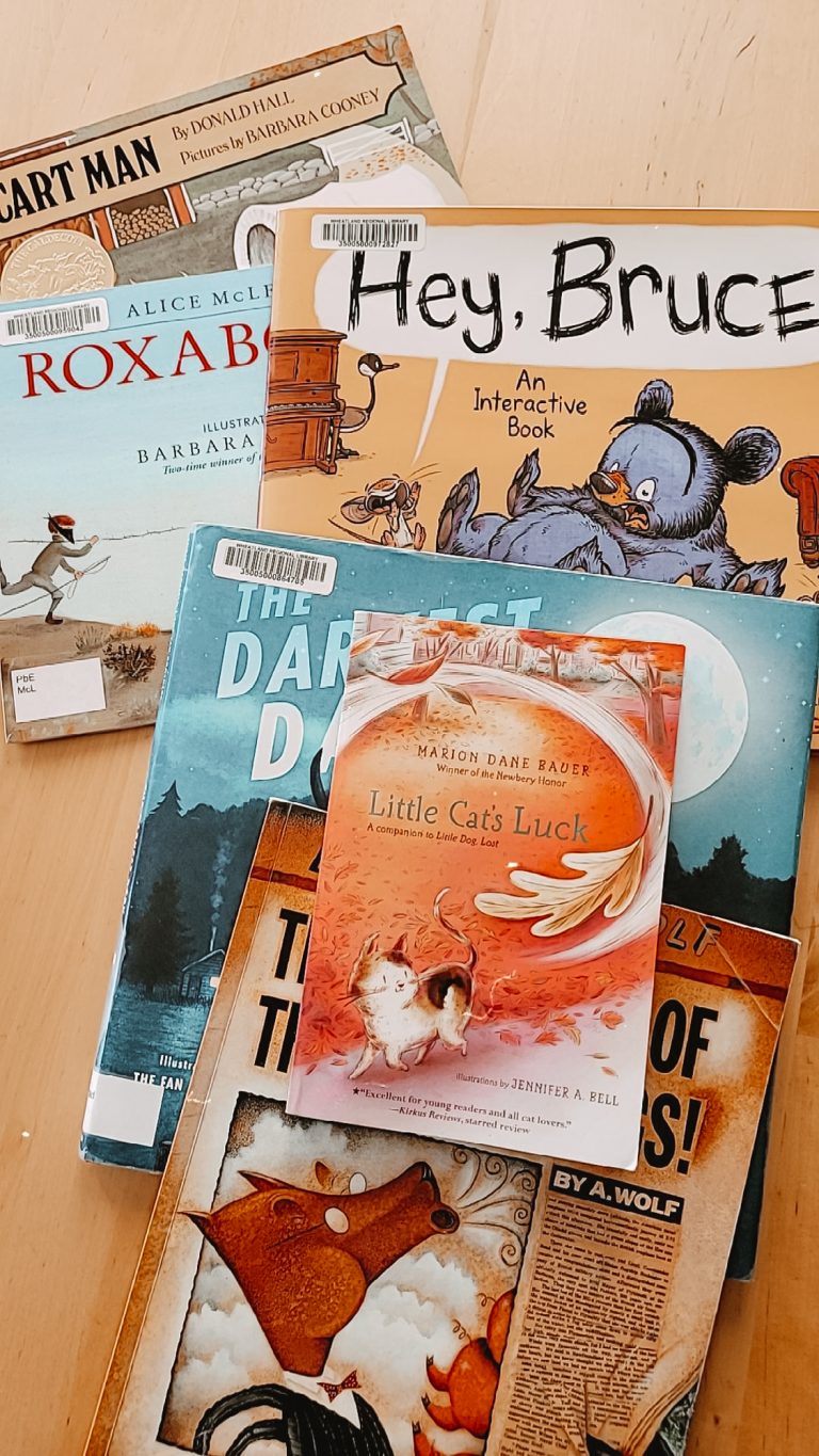 Our Picture Books and Read Aloud for the Week