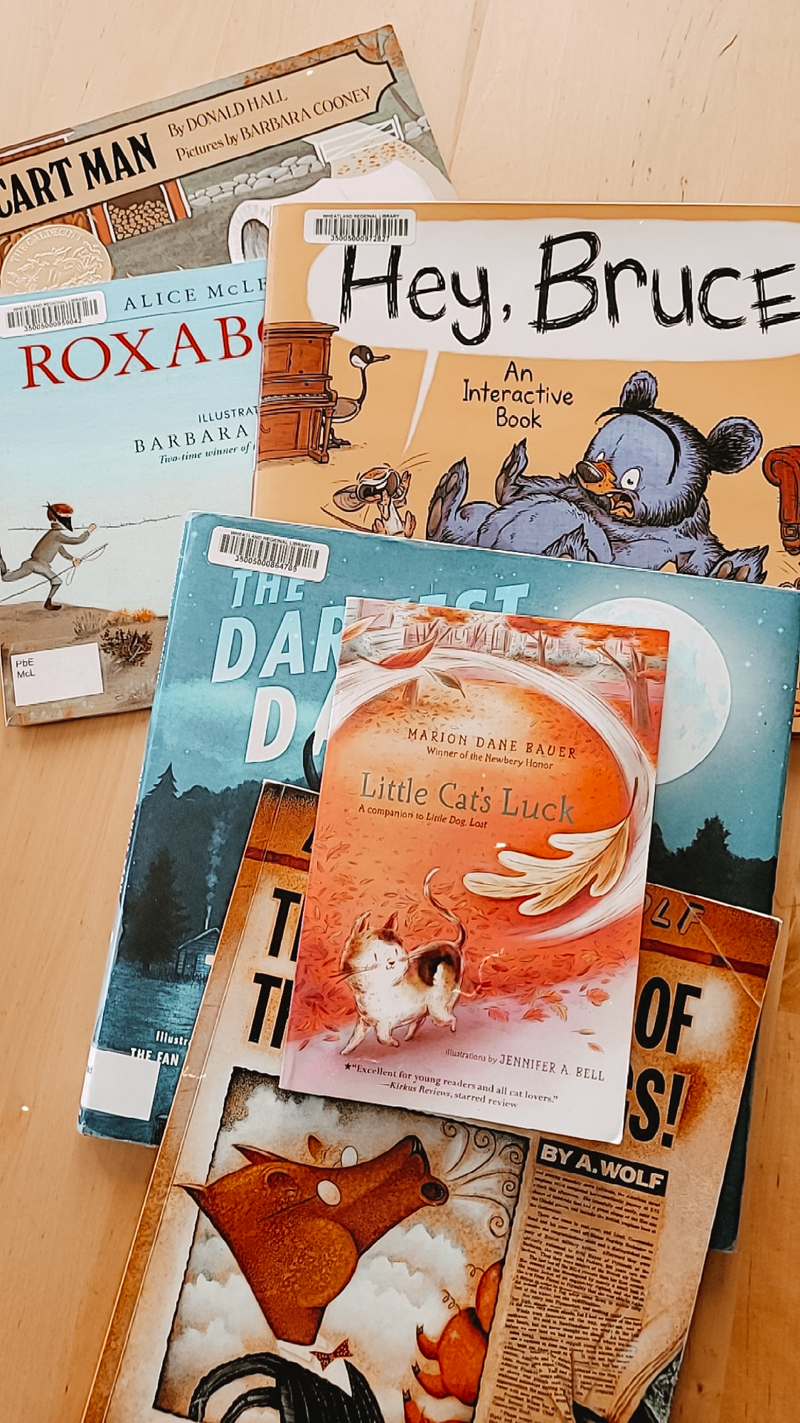 Our Picture Books and Read Aloud for the Week
