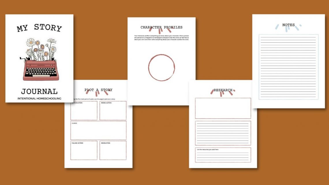 My Story Journal - Intentional Homeschooling