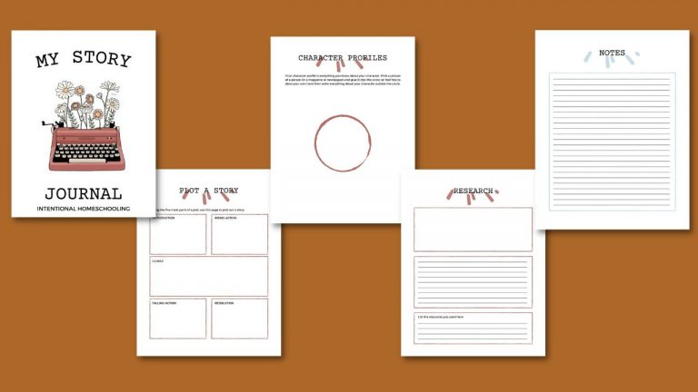 My Story Journal - Intentional Homeschooling