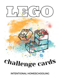 Lego Challenge Cards - Intentional Homeschooling