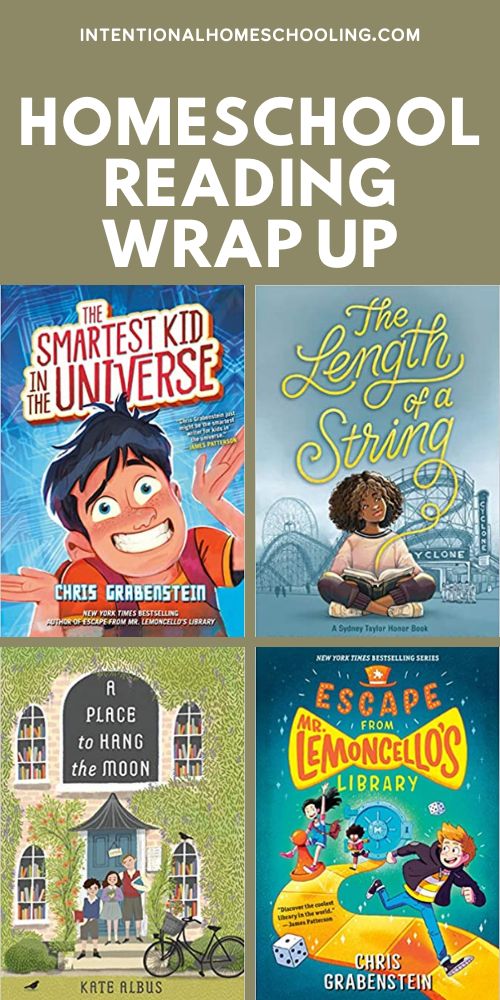 Homeschool Reading Wrap Up - a look at the books we've been reading lately