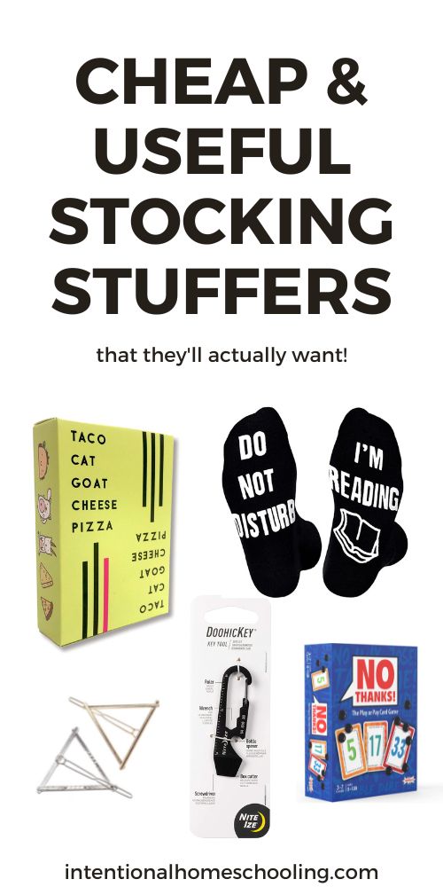 Cheap and Useful Stocking Stuffers for the whole family