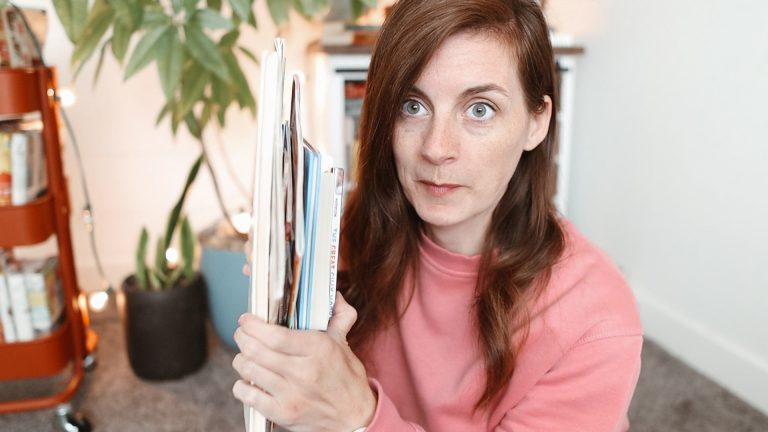 THRIFT WITH ME & homeschool book haul!